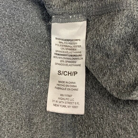 Reebok Tights Women's Size Small‎ Heather Gray Athletic Yoga Leggings - Picture 11 of 12